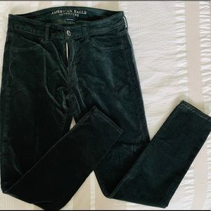 American Eagle Velvet Skinny Pant